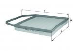 &Otilde;hufilter MAHLE LX 1564