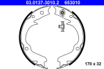 Piduriklotside komplekt,seisupidur ATE 03.0137-3010.2