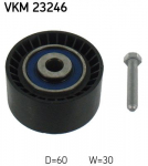 Seade-/juhtrull,hammasrihm SKF VKM 23246