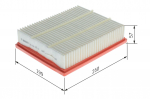 &Otilde;hufilter BOSCH F 026 400 234