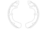 Piduriklotside komplekt Kavo Parts KBS-8905