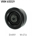 Seade-/juhtrull,soonrihm SKF VKM 65019