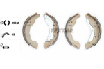 Piduriklotside komplekt TEXTAR 91061600