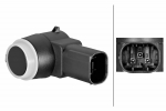 Sensor, parkimisabi HELLA 6PX 358 270-991