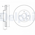 Piduriketas DELPHI BG4951C