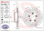 Piduriketas BREMBO 09.D930.11