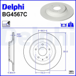 Piduriketas DELPHI BG4567C