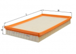 &Otilde;hufilter MAHLE LX 613