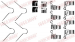 Lisakomplekt, ketaspiduriklotsid QUICK BRAKE 109-1895