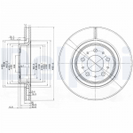 Piduriketas DELPHI BG3418