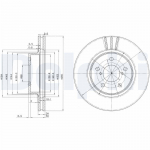 Piduriketas DELPHI BG2767