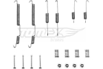 Lisakomplekt, Piduriklotsid TOMEX Brakes 40-29