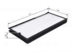 Filter,salongi&otilde;hk BOSCH 1 987 432 032
