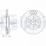 Piduriketas DELPHI BG2617