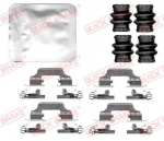 Lisakomplekt, ketaspiduriklotsid QUICK BRAKE 109-0158