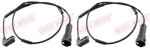 Hoiatuskontakt, piduriklotsi kulumine QUICK BRAKE WS 0120 A