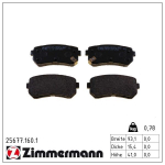 Piduriklotsi komplekt,ketaspidur ZIMMERMANN 25677.160.1