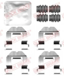 Lisakomplekt, ketaspiduriklotsid QUICK BRAKE 109-0162