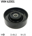 Rihmapinguti,soonrihm SKF VKM 62001