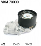 Pingutusrull,Hammasrihm SKF VKM 70000