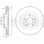 Piduriketas DELPHI BG9119C
