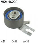 Pingutusrull,Hammasrihm SKF VKM 16220