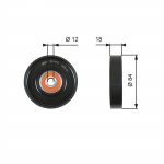 Pingutusrull,soonrihm GATES T39177