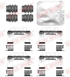 Lisakomplekt, ketaspiduriklotsid QUICK BRAKE 109-0127