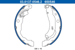 Piduriklotside komplekt ATE 03.0137-0546.2