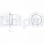 Piduriketas DELPHI BG4329