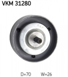 Seade-/juhtrull,soonrihm SKF VKM 31280