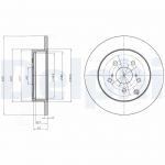 Piduriketas DELPHI BG4291