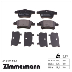 Piduriklotsi komplekt,ketaspidur ZIMMERMANN 24540.165.1