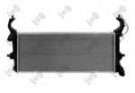 Radiaator,mootorijahutus ABAKUS 019-017-0041