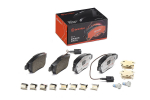 Piduriklotsi komplekt,ketaspidur BREMBO P 23 141X