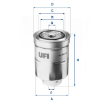 K&uuml;tusefilter UFI 24.465.00