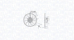 Ventilaator,mootorijahutus MAGNETI MARELLI 069422886010