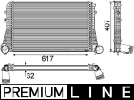 Kompressori&otilde;hu radiaator MAHLE CI 208 000P