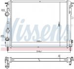 Radiaator,mootorijahutus NISSENS 607085