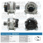 Generaator MEAT & DORIA 5515217