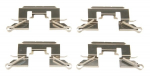Lisakomplekt, ketaspiduriklotsid TRW PFK609