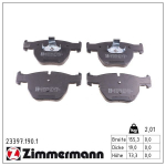 Piduriklotsi komplekt,ketaspidur ZIMMERMANN 23397.190.1