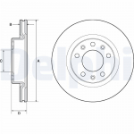 Piduriketas DELPHI BG4700C
