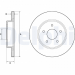 Piduriketas DELPHI BG4779C
