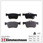 Piduriklotsi komplekt,ketaspidur ZIMMERMANN 22429.150.1