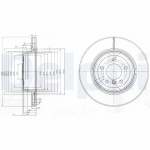 Piduriketas DELPHI BG3961