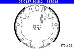 Piduriklotside komplekt,seisupidur ATE 03.0137-3045.2
