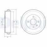 Piduritrummel DELPHI BF637