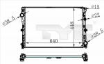Radiaator,mootorijahutus TYC 721-0021