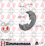 Piduritrummel ZIMMERMANN 405.4103.20